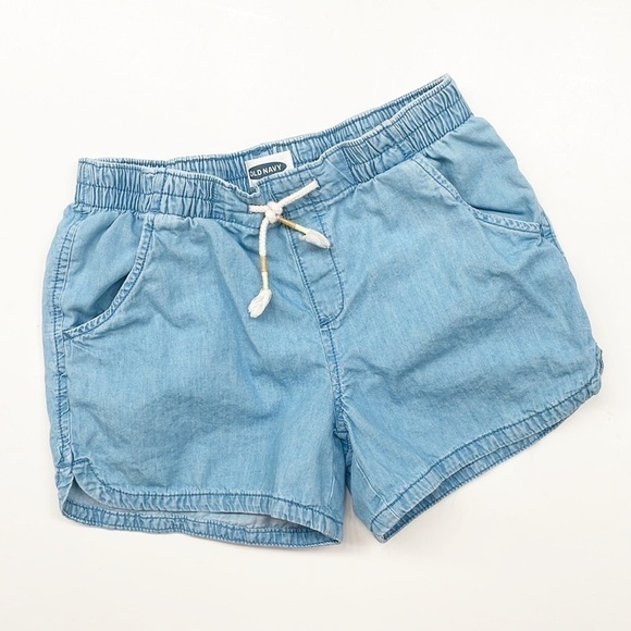 Old Navy big girls chambray shorts - Picture 1 of 4